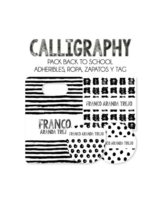 Pack Back to School Calligraphy-Pack Back To School