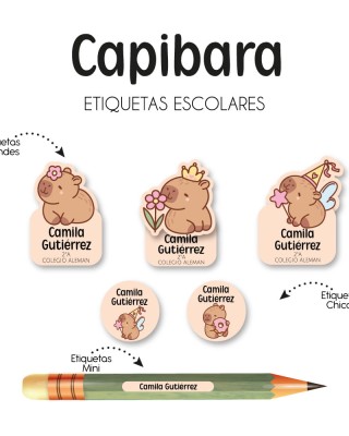 Escuela Adheribles Capibara