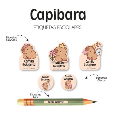 Escuela Adheribles Capibara Escuela Adheribles Capibara