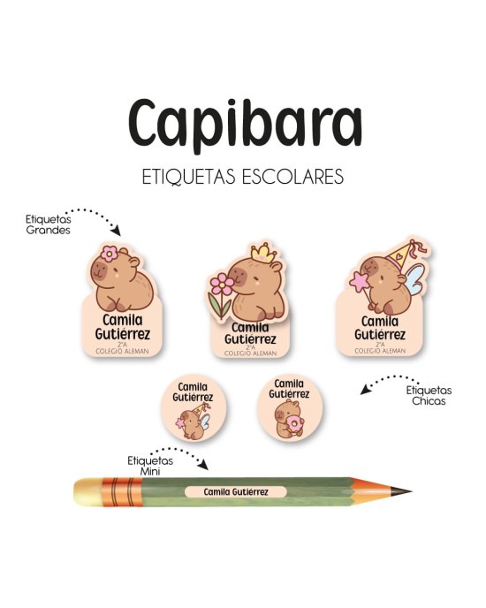 Pack Back to School Capibara-Pack Back To School