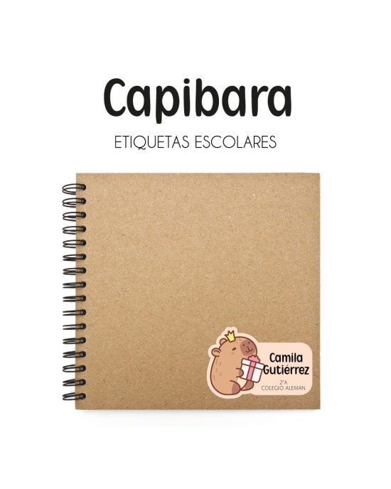 Pack Back to School Capibara-Pack Back To School