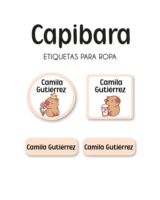 Pack Back to School Capibara-Pack Back To School