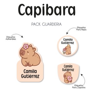 Pack Guardería Capibara