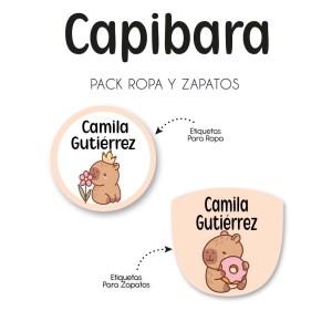 Pack Ropa y Zapatos Capibara