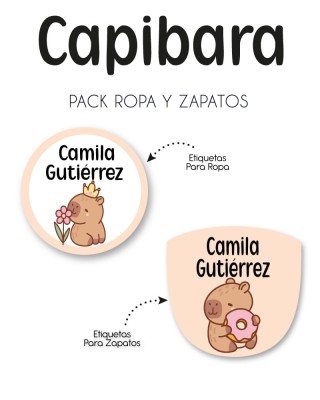 Pack Ropa y Zapatos Capibara