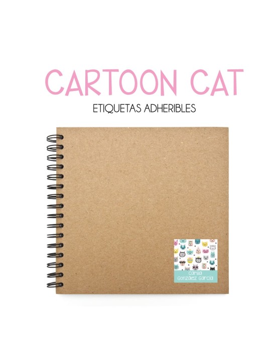 Pack Back to School Cartoon Cat-Pack Back To School