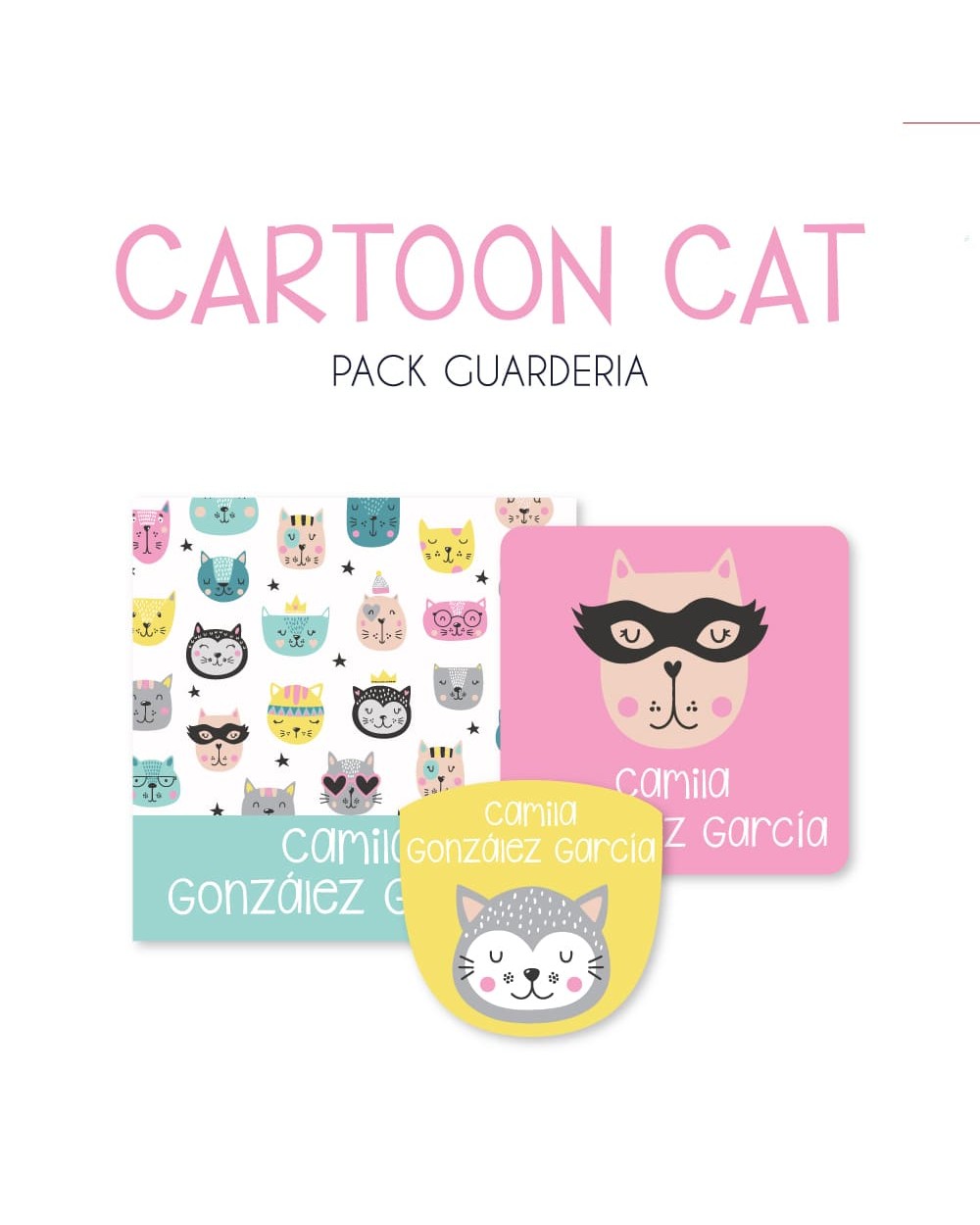 Pack Guarderia Cartoon Cat | Pack Guarderia Pack Guarderia Cartoon Cat | Pack Guarderia