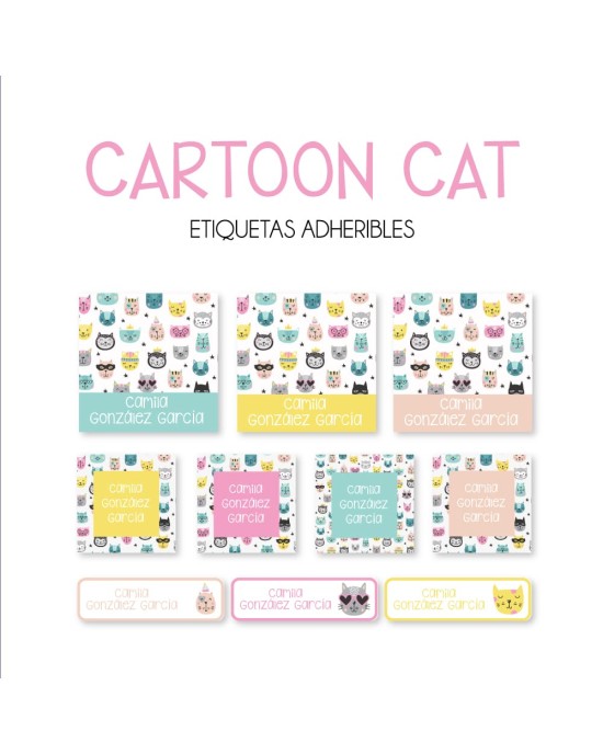 Pack Guarderia Cartoon Cat | Pack Guarderia