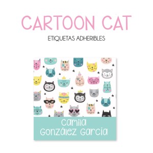 Guarderia Cartoon Cat