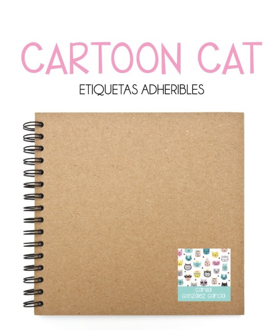 Pack Escuela y Zapatos Cartoon Cat
