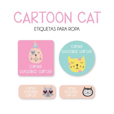 Ropa PLANCHABLES Cartoon Cat Ropa PLANCHABLES Cartoon Cat