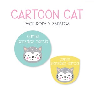 Pack Ropa y Zapatos Cartoon Cat