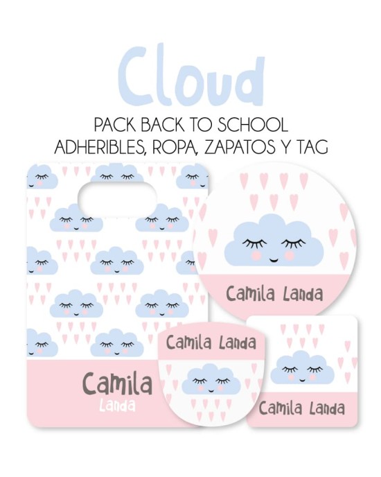 Pack Back to School Cloud