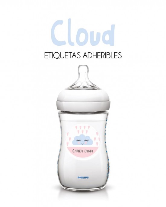 Guarderia Cloud-Etiquetas Para Guarderia