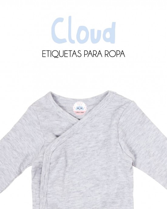 Ropa Cloud-Etiquetas Para Ropa
