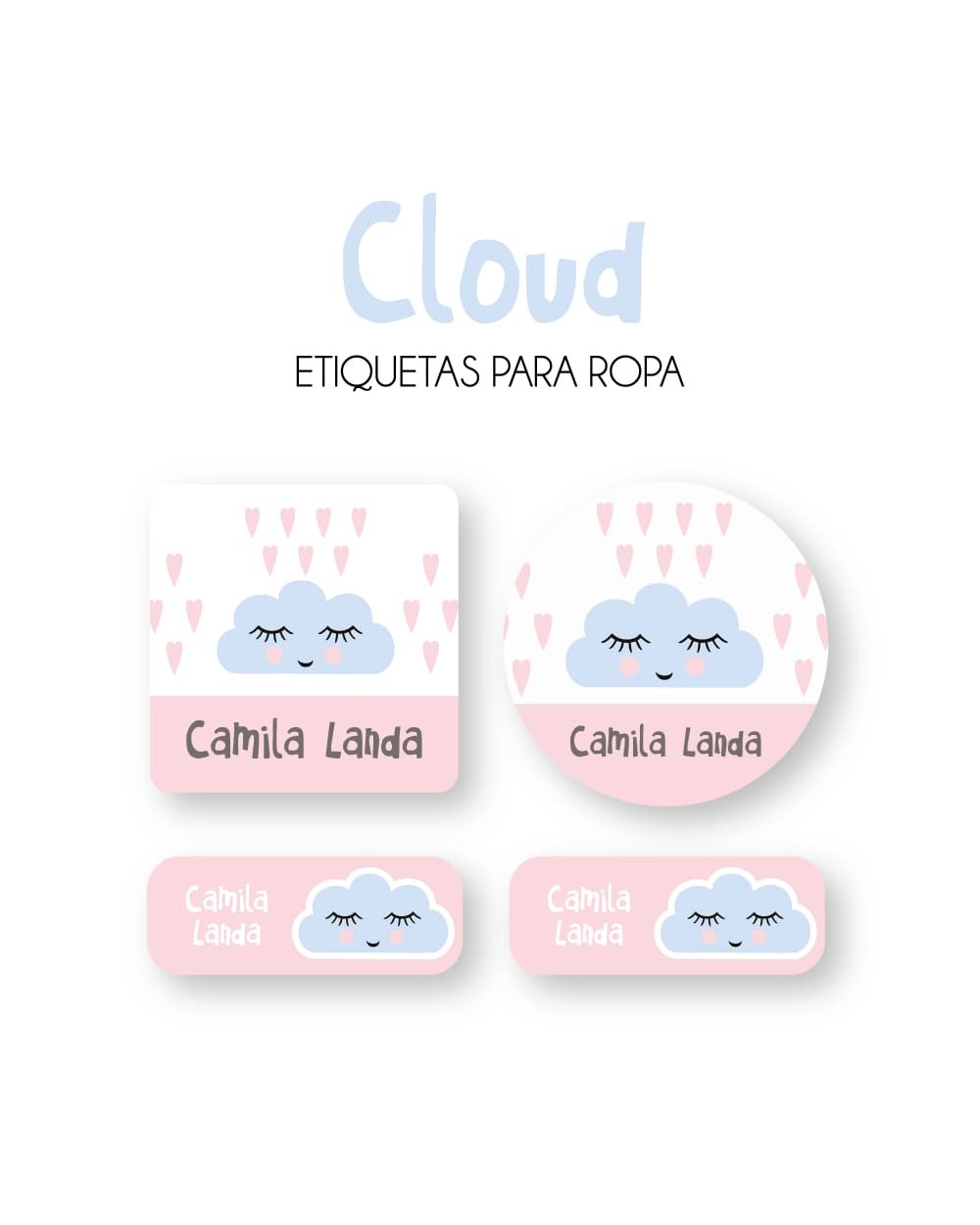 Ropa Cloud-Etiquetas Para Ropa Ropa Cloud-Etiquetas Para Ropa