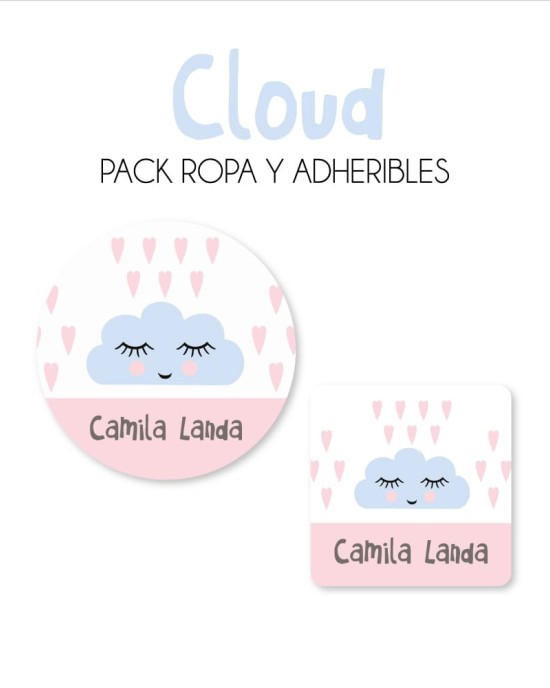 Pack Ropa y Escuela Cloud