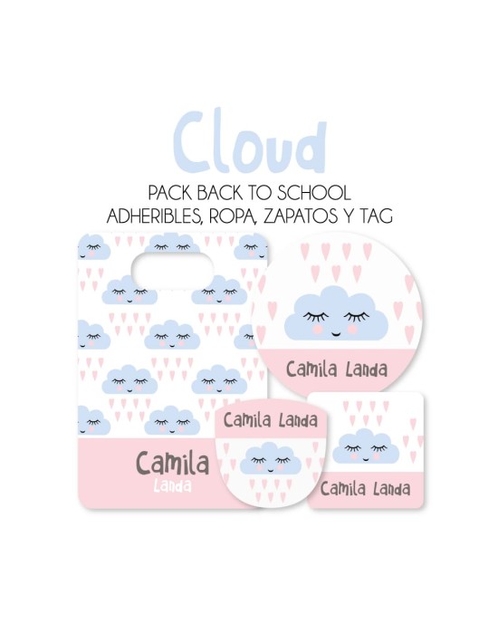Pack Back to School Cloud-Pack Back To School