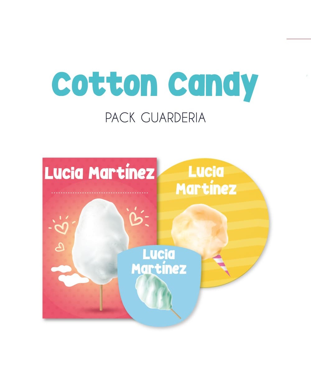 Pack Guardería Cotton Candy | Pack Guarderia Pack Guardería Cotton Candy | Pack Guarderia