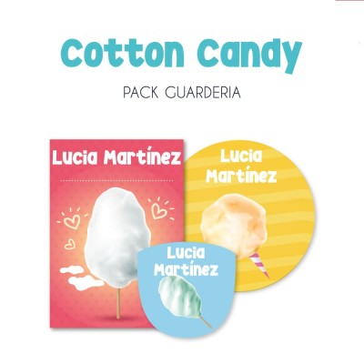 Pack Guardería Cotton Candy