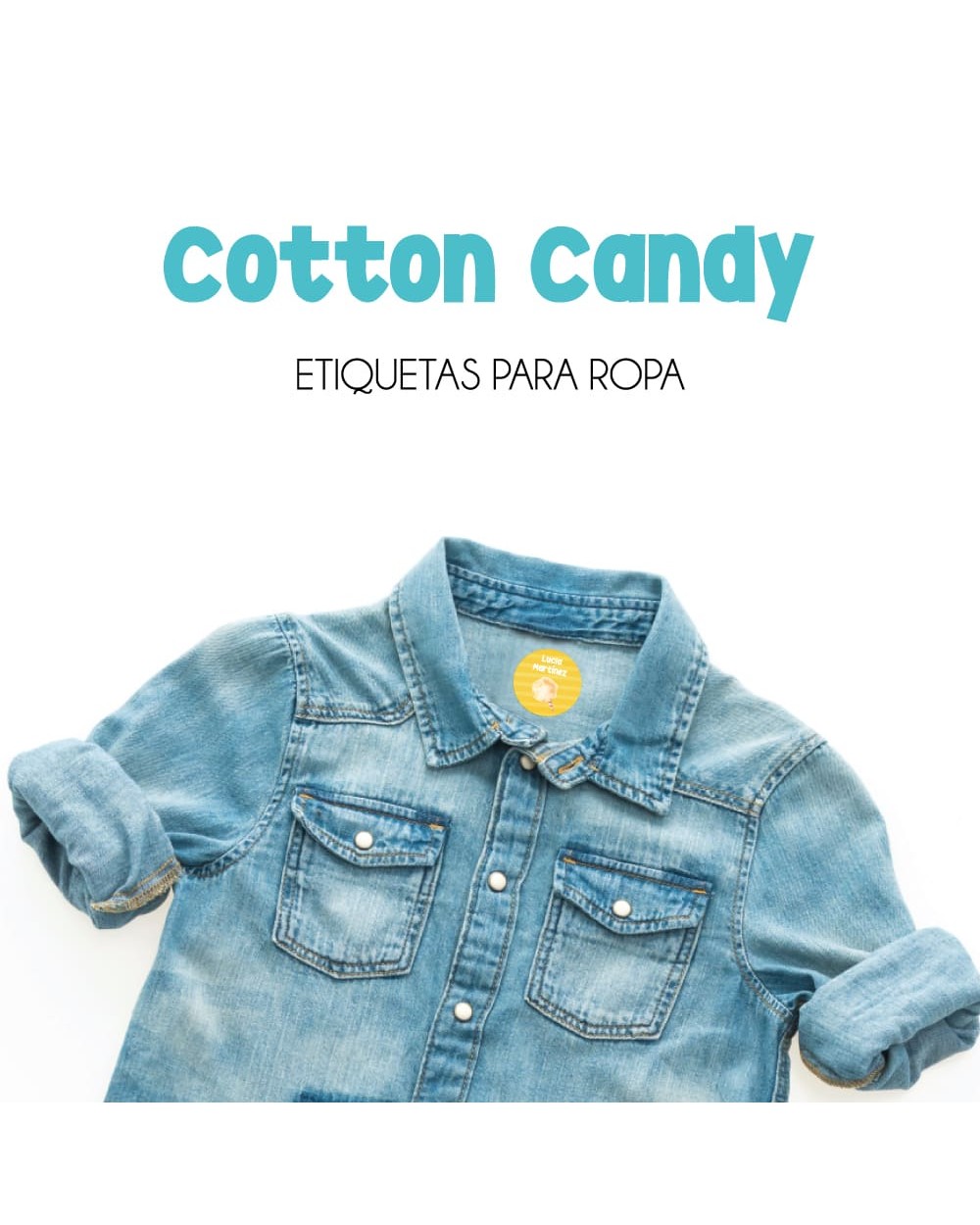 Ropa Cotton Candy-Etiquetas Para Ropa Ropa Cotton Candy-Etiquetas Para Ropa