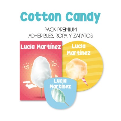Pack Premium Ropa, Zapatos y Escuela Cotton Candy