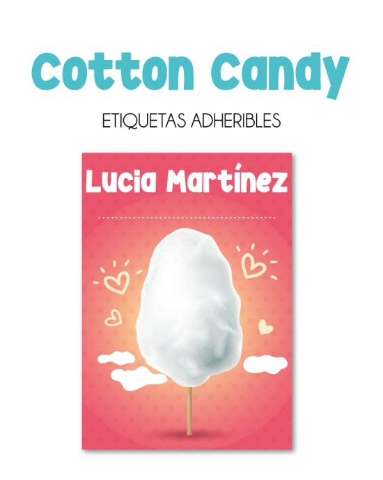 Pack Back to School Cotton Candy