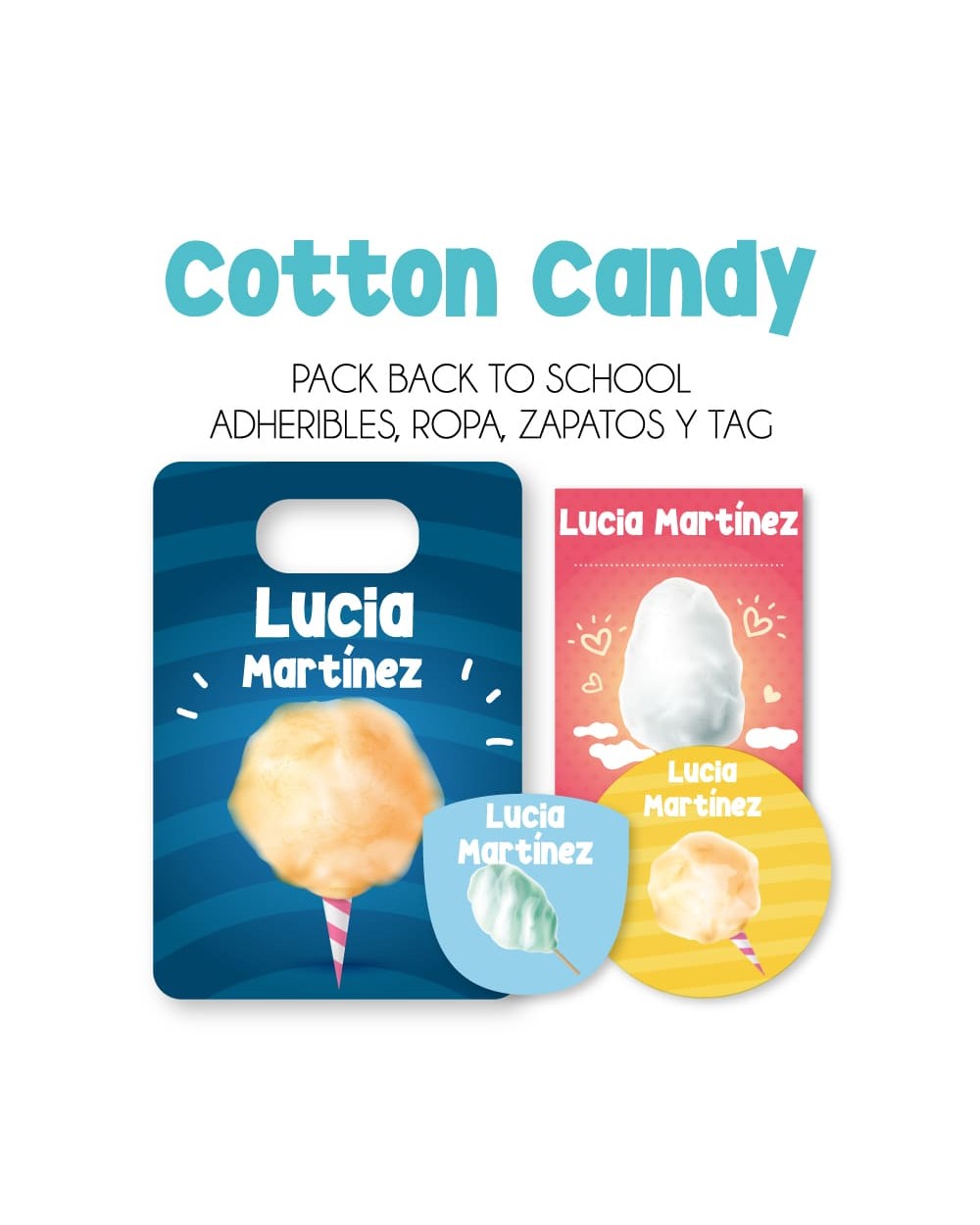 Pack Back to School Cotton Candy-Pack Back To School