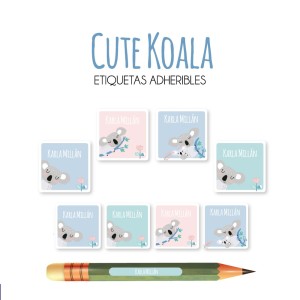 Escuela Adheribles Cute Koala Escuela Adheribles Cute Koala