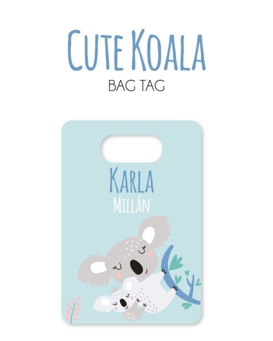 Tag Cute Koala