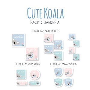 Pack Guardería Cute Koala