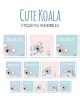 Guarderia Cute Koala-Etiquetas Para Guarderia
