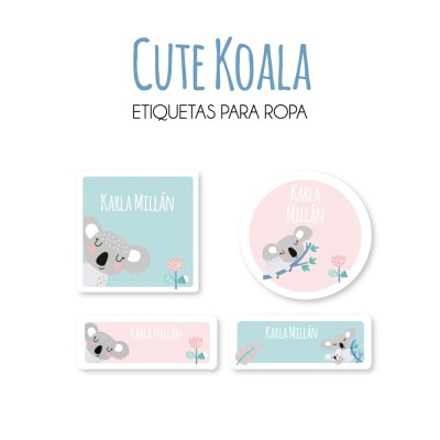 Ropa PLANCHABLES Cute Koala Ropa PLANCHABLES Cute Koala