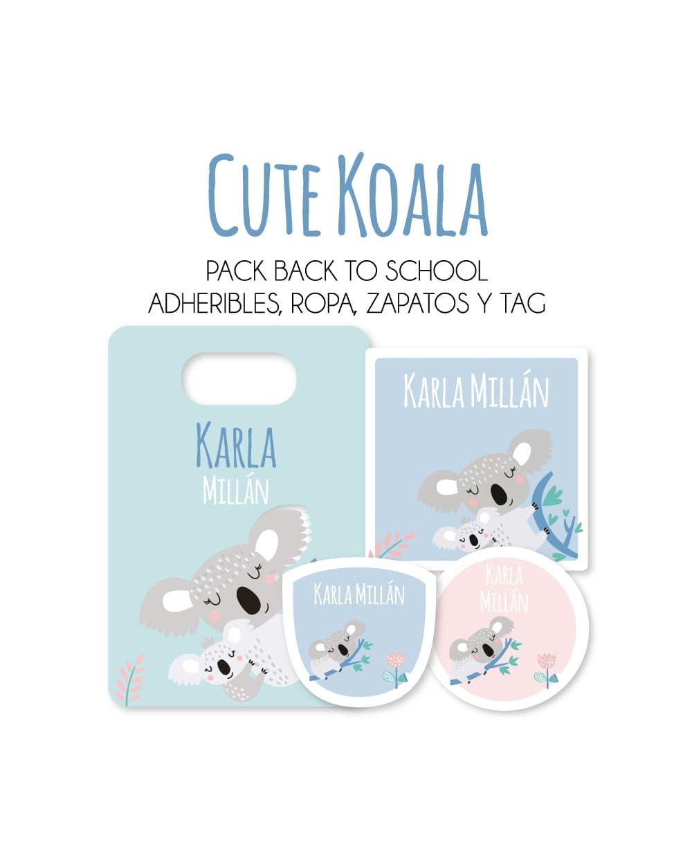 Pack Back to School Cute Koala-Pack Back To School