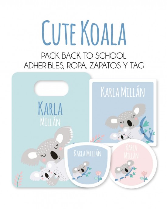 Pack Back to School Cute Koala-Pack Back To School