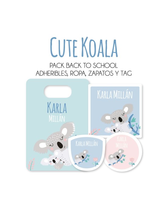 Pack Back to School Cute Koala-Pack Back To School