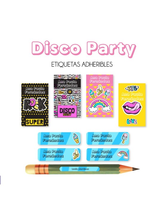 Pack Back to School Disco Party-Pack Back To School