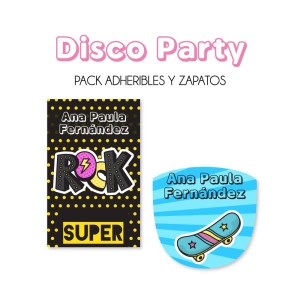 Pack Escuela y Zapatos Disco Party