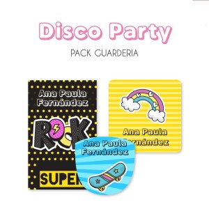 Pack Guardería Disco Party