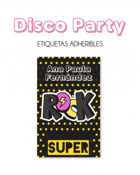 Pack Guardería Disco Party | Pack Guarderia