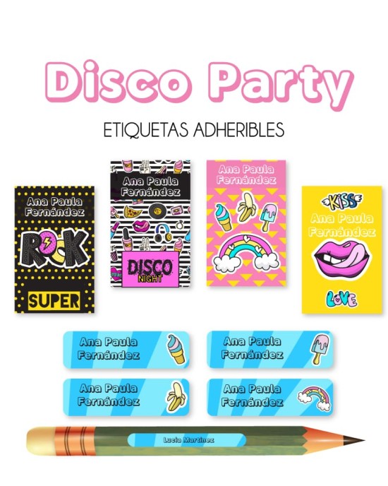 Pack Premium Ropa, Zapatos y Escuela Disco Party