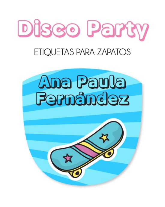 Pack Escuela y Zapatos Disco Party