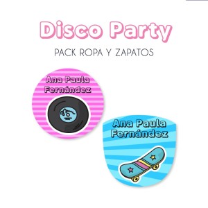 Pack Ropa y Zapatos Disco Party
