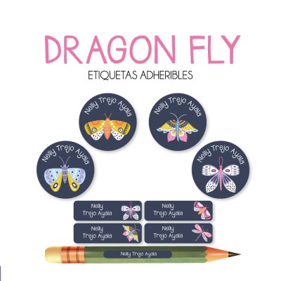 Escuela Adheribles Dragon Fly Escuela Adheribles Dragon Fly
