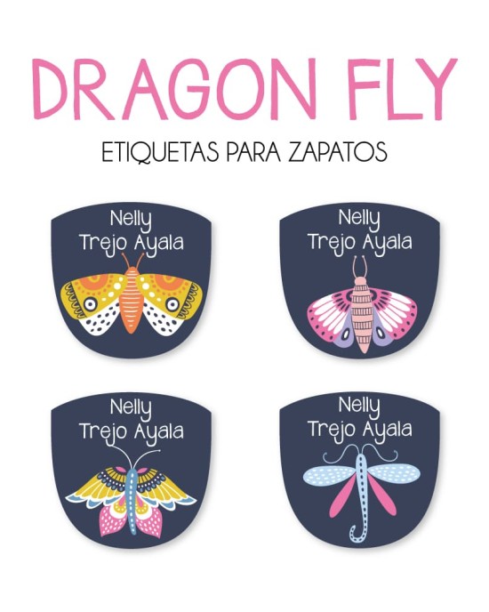 Pack Premium Ropa, Zapatos y Escuela Dragon Fly