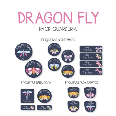 Pack Guardería Dragon Fly Pack Guardería Dragon Fly