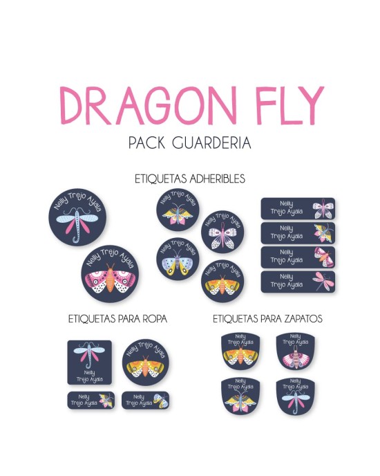 Pack Guardería Dragon Fly | Pack Guarderia