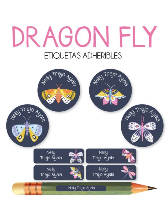 Escuela Adheribles Dragon Fly Escuela Adheribles Dragon Fly