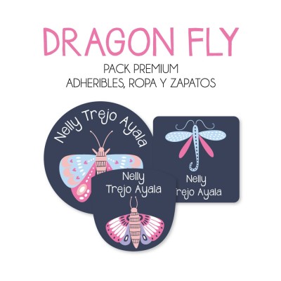 Pack Premium Ropa, Zapatos y Escuela Dragon Fly