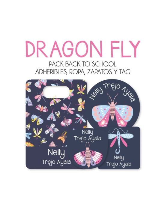 Pack Back to School Dragon Fly-Pack Back To School